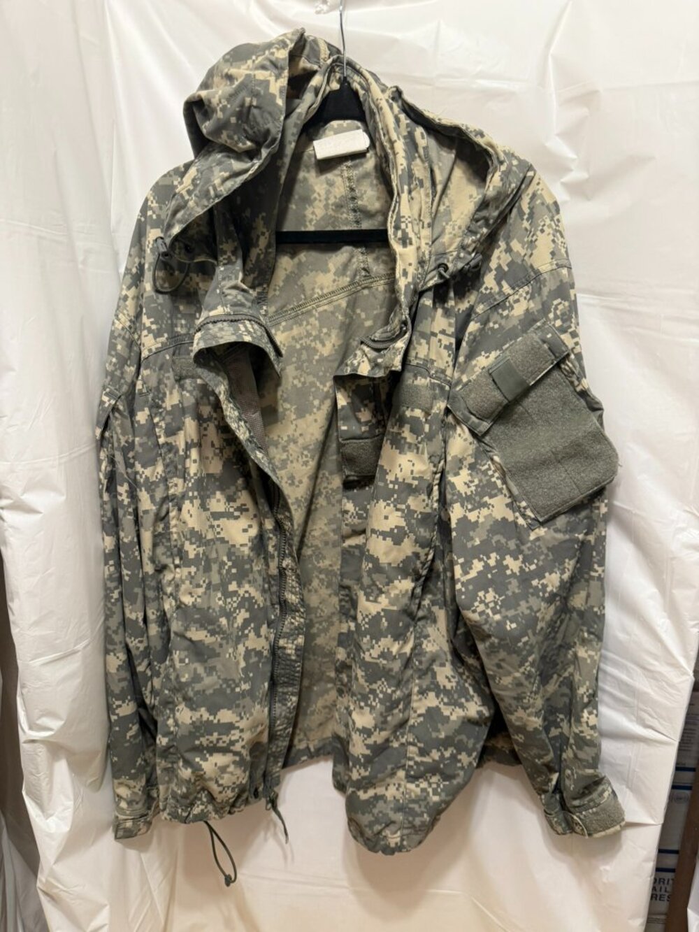 US Military Army Propper ACU Soft Shell Cold Weather Jacket Gen III XL Regular - Picture 4 of 4